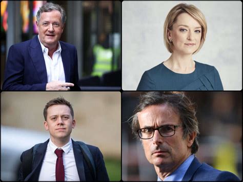 Who are the ten most famous journalists in the UK?