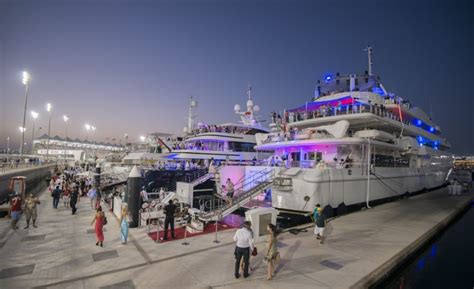 Yas Marina by night — Yacht Charter & Superyacht News