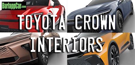 New Toyota Crown interiors. - BurlappCar