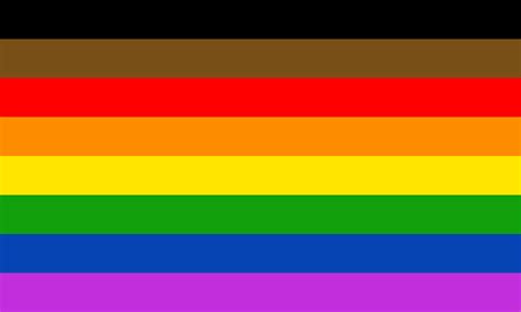 Philadelphia's 'More Color, More Pride' Flag by Pride-Flags on DeviantArt