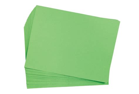 Green Construction Paper - Discount School Supply