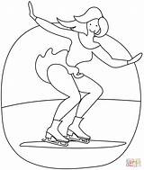 Ice Skating coloring Page  Free Printable Coloring Pages sketch template