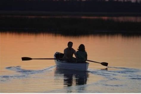 scene from "The Notebook" movie; lovers; couple; rowboat; romance ...