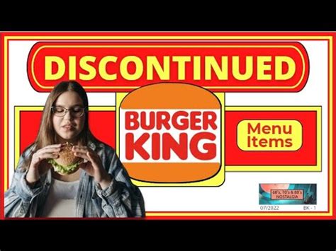 Deleted Burger King menu item commercials & facts (1 #1980s #1970s #commercials - YouTube