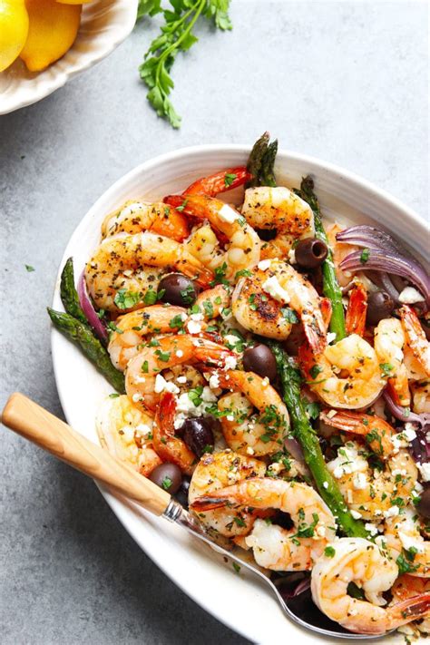 Sheet Pan Mediterranean Shrimp | Garden in the Kitchen