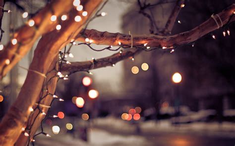 Christmas Lights Bokeh wallpaper | 2560x1600 | #26287