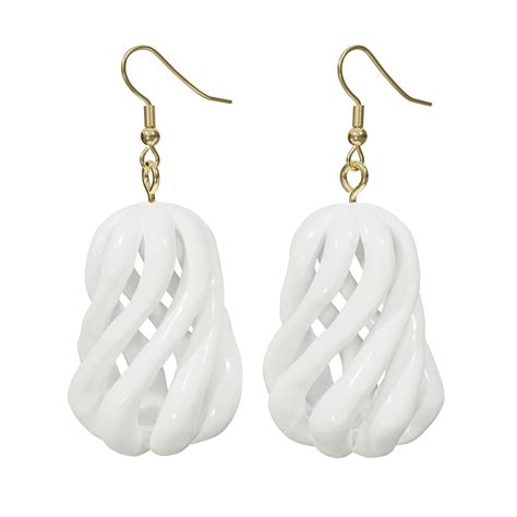 3D Printed Earrings / 3D Printed Jewelry / 3D Print Earrings / 3D Print ...