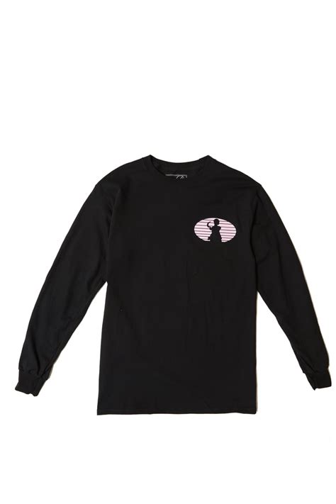 BROSKI - LOGO LS T SHIRT BLACK | Broski