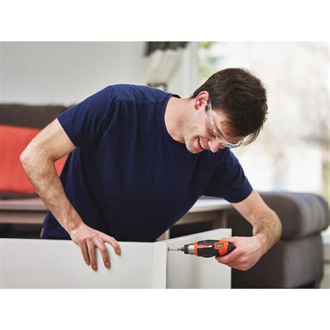 BLACK+DECKER 4-volt Max 1/4-in Cordless Screwdriver (1-Battery and ...