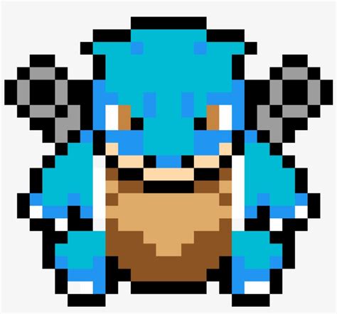 Blastoise Pixel Art