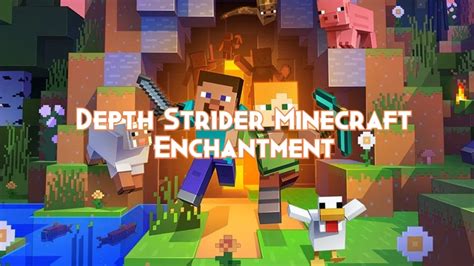 Depth Strider Minecraft Enchantment - Pillar Of Gaming