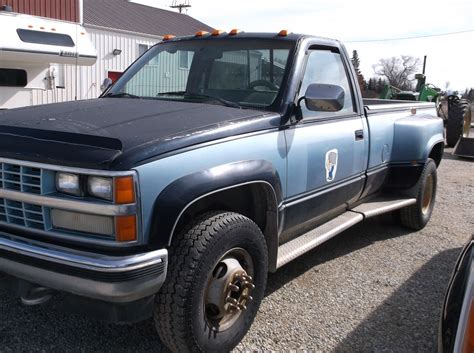 1989 Chevy C3500 4X4 Dually Pick Up- Fuel Injected 454- Automatic- Gear ...