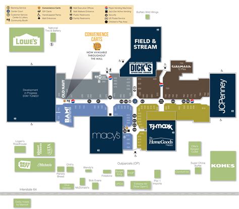 Huntington Mall Map Of Stores