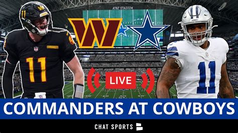 Cowboys vs. Commanders Live Streaming Scoreboard, Play-By-Play ...