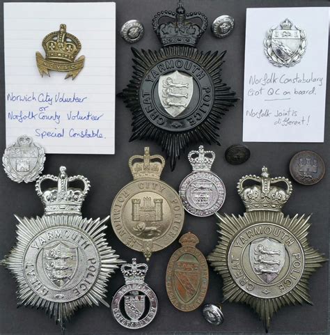 Police Badges Great Yarmouth | Знаки