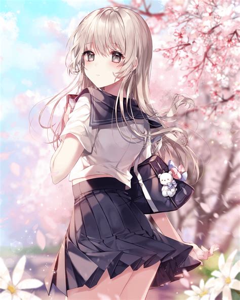 Cherry Blossom [Original] : r/AnimeART