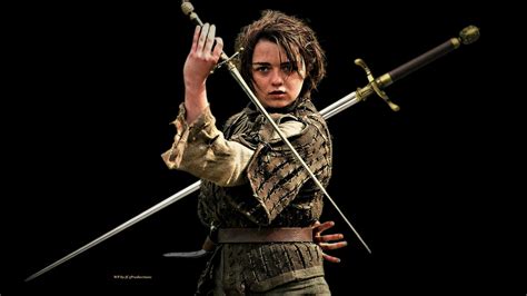 Arya Stark and Needle by Curtdawg53 on DeviantArt