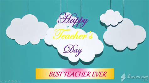 Teacher's day Card || Teacher's day ppt slide share ||powerpoint presentation - YouTube