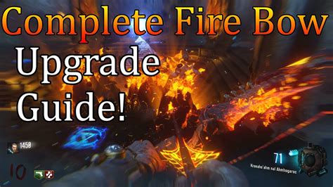 Der Eisendrache Complete Fire Bow Upgrade Guide! - YouTube