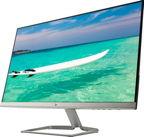 Customer Reviews: HP 27" IPS LED FHD FreeSync Monitor (HDMI, VGA) Natural Silver 27f - Best Buy