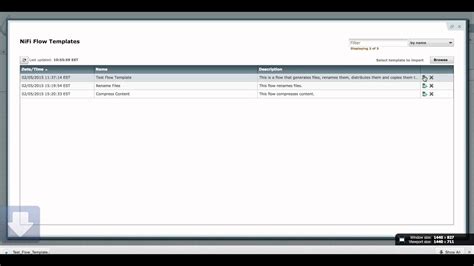 NiFi: Managing Templates - YouTube