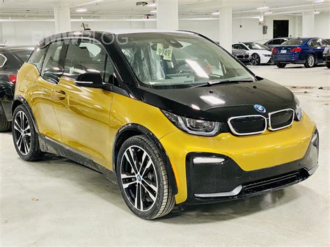 Exclusive look at the first 2021 BMW i3S in Galvanic Gold