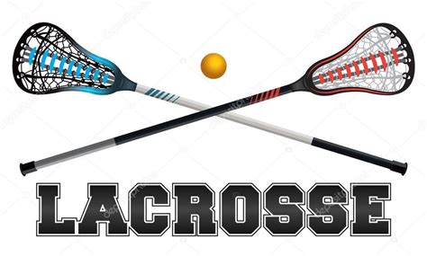 Lacrosse Design Illustration — Stock Vector © enterlinedesign #111819606