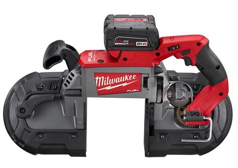 MILWAUKEE Cordless, Portable Band Saw Kit, 18V DC, 44 7/8 in Blade Length - 31MJ80|2729-22 ...