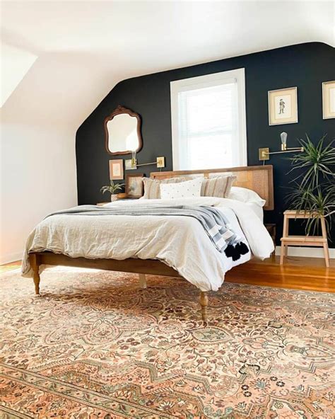 Tricorn Black by Sherwin Williams for a Bedroom Accent - Soul & Lane