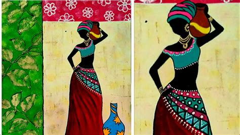 Tribal African Women Painting - lostmysoulindortmund
