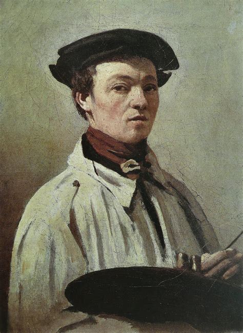 Self Portrait, c.1840 - Camille Corot - WikiArt.org