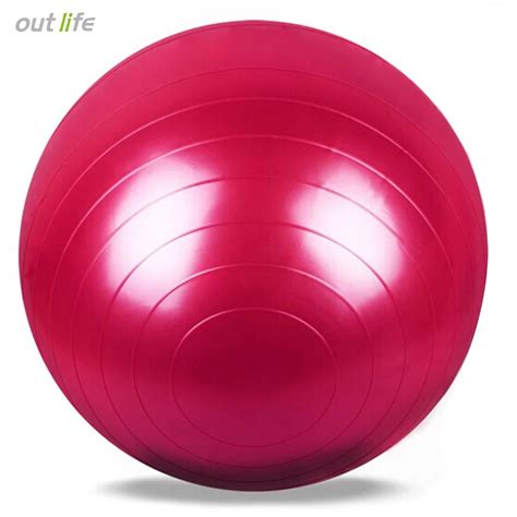 Hot! 5 Colors Yoga Fitness Ball 65cm Utility Yoga Balls Pilates Balance ...