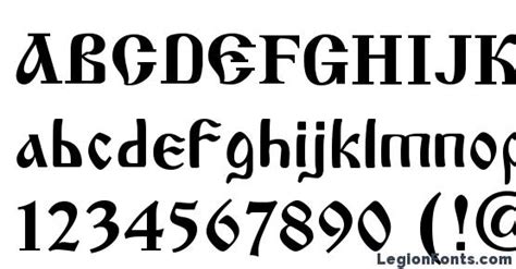 Cyrillic old Font Download Free / LegionFonts