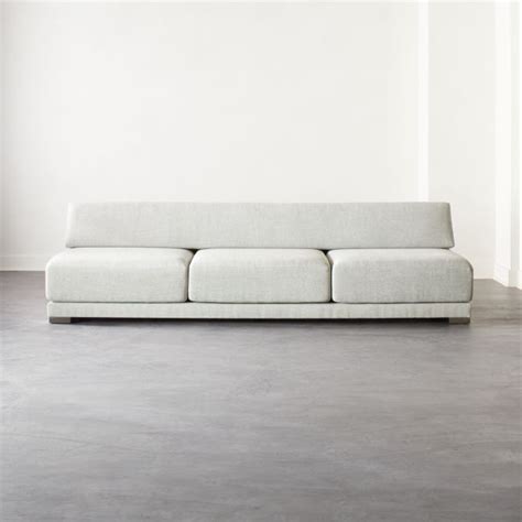 Elegant Grey 3 Seater Sofa