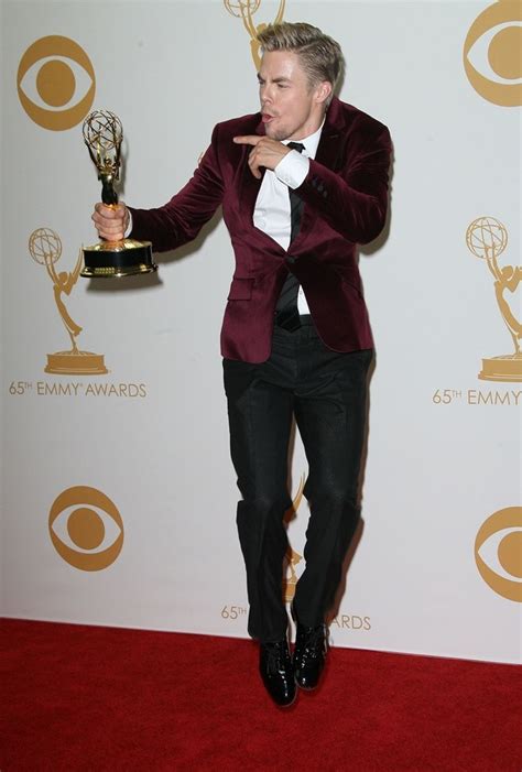 Derek Hough Picture 53 - 65th Annual Primetime Emmy Awards - Press Room