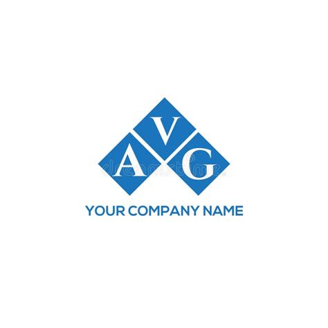 AVG Letter Logo Design on White Background. AVG Creative Initials Letter Logo Concept Stock ...