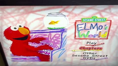 Elmo’s World Dancing Music And Books 2001 DVD Menu Walkthrough - YouTube