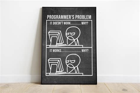 Programmer Poster - Shark Shirts