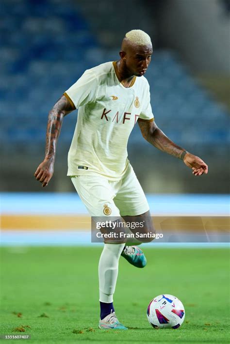 Anderson Talisca of Al Nassr in action during the pre-season friendly... News Photo - Getty Images