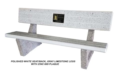 72" Heavy-Duty Concrete Bench with Backrest - Bohlmann