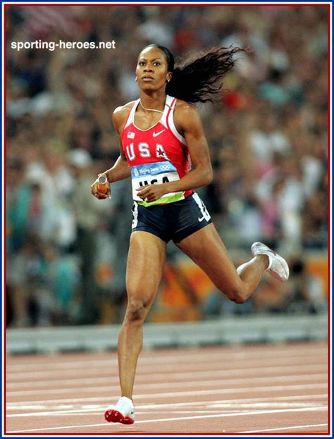 Sanya RICHARDS (- ROSS) - 2008 Olympic Games. 4x400m Gold, 400m bronze ...