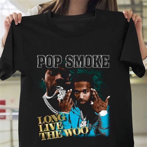 DAPS Retro Pop Smoke Retro T-Shirt Pop Smoke Long Live The | Etsy