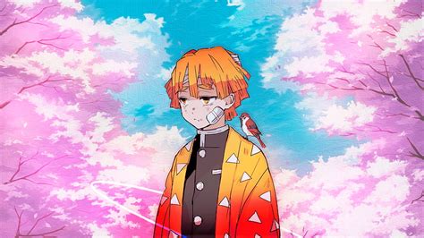 Anime Sad Boy Zenitsu Agatsuma Zenitsu, HD wallpaper | Peakpx