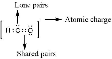 Draw the Lewis structure of CHO, that obeys the octet rule. (Assign lone pairs, radical ...