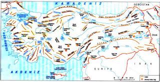 Map of Turkey's rivers ~ Turkey Physical Political Maps of the City