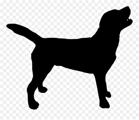 Dog Silhouette Png Free - Dog Silhouette No Background Clipart (#396079 ...