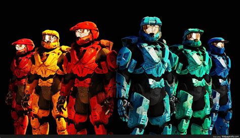 Halo Red Vs Blue Wallpaper : HD Wallpapers Download | Red vs blue, Pokemon blue, Blue wallpapers