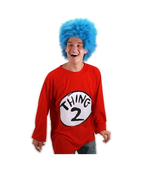 Adult Thing 2 plus size Seuss Cat in the Hat Costume Kit