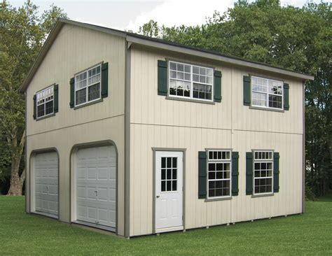 2 Story 2 Car Garages – The Barn Raiser