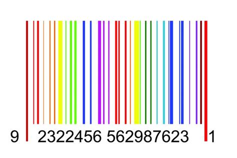 Colorful barcode graphics (1621) Free EPS Download / 4 Vector